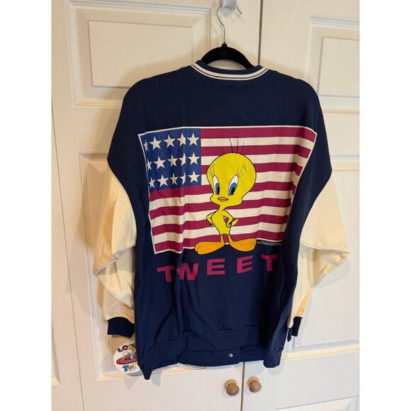 Looney Tunes Men's Blue Jacket - Picture 1 of 5